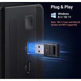 UGREEN - Adapter - Bluetooth 5.3 - USB Dongle - Voor PC en Laptop - Plug and Play