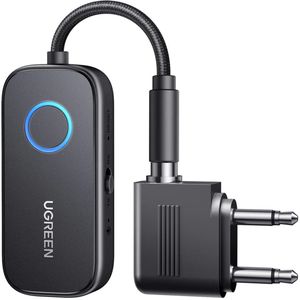 UGREEN - Bluetooth 5.2 Zender - Zwart - Inclusief 3,5 mm AUX Adapter