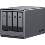 NASync - DXP4800 - Netwerkopslag - Zwart - 112 TB