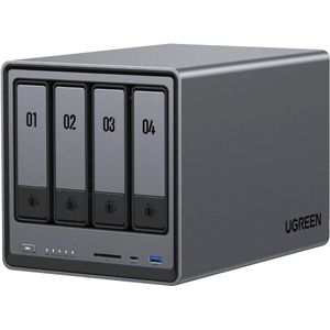 NASync - DXP4800 - Netwerkopslag - Zwart - 112 TB