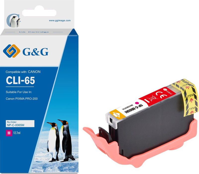 G&G Inktcartridge Compatibel Magenta NP-C-0065M