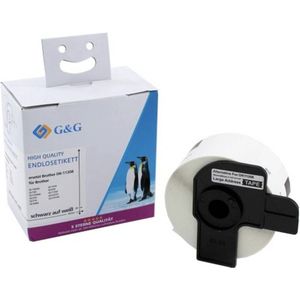 Postlabels - Neutraal - 38 x 90 mm - Voor Labelprinters