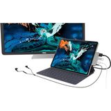 HyperDrive - Mobile iPad Pro 4 In 1 Hub - Zilver - USB-C Met HDMI
