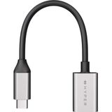 HYPER - HD425D-GL - USB 3.2 Gen 2 Adapter - USB-C naar USB-A - Zwart