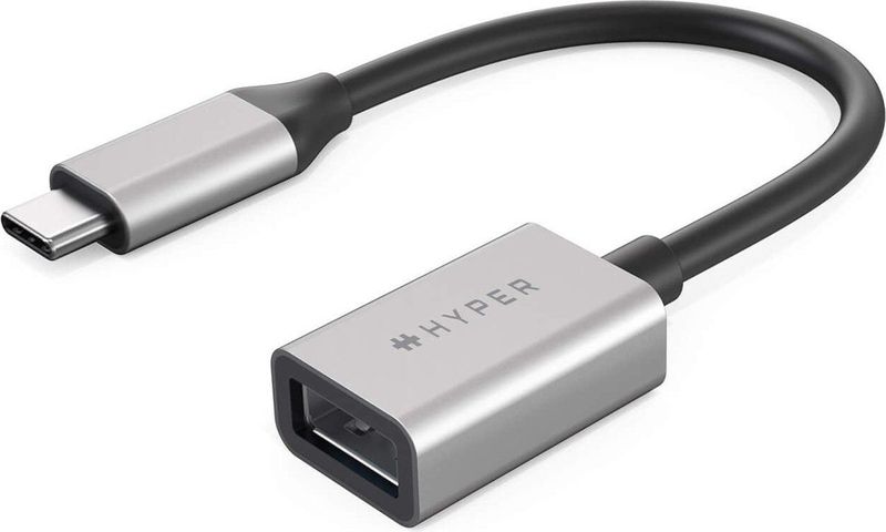 HYPER - HD425D-GL - USB 3.2 Gen 2 Adapter - USB-C naar USB-A - Zwart
