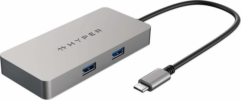 HyperDrive USB-C Hub - 5-in-1 - Grijs