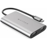 Hyper HyperDrive Dual 4K HDMI Video Adapter voor M1 MacBook