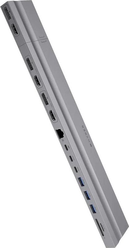 Targus HyperDrive 4K 2 x USB 3.2 Gen 2 (3.1 Gen 2) Type-C Zilver