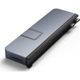 HYPER DUO PRO 7-in-2 USB-C Hub USB Type-C 104 Mbit/s Grijs