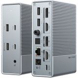 Targus HDG215-EUZ interface hub USB 3.2 Gen 2 (3.1 Gen 2) Type-C Zilver