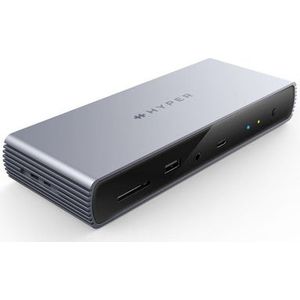 Targus HDTB4D-EUZ laptop dock & poortreplicator Thunderbolt 4 Grijs