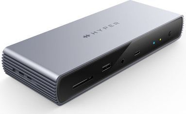 Targus HDTB4D-EUZ laptop dock & poortreplicator Thunderbolt 4 Grijs