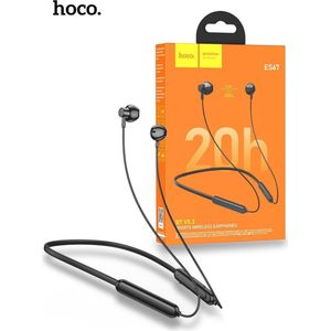 Hoco ES67 Bluetooth Oordopjes met Nekband Ideaal voor Sporten Zwart