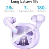 Hoco - EQ6 - Draadloze Oortjes - Paars - Bluetooth 5.3 - HiFi Audio