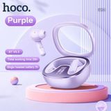 Hoco - EQ6 - Draadloze Oortjes - Paars - Bluetooth 5.3 - HiFi Audio