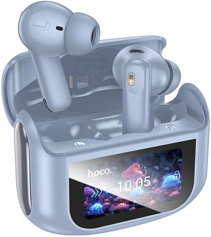 Hoco - EQ21 - Draadloze In-Ear Koptelefoon - Blauw