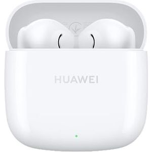 HUAWEI FreeBuds SE 2, Batterijlevensduur van 40 uur, Compact en comfortabel vast te houden, IP54 stof- en spatwaterdicht, consistent gebalanceerd geluid, IOS& Android, White