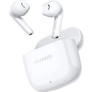 Huawei FreeBuds SE 2 Draadloze hoofdtelefoon, tot 40 uur batterijduur, licht en comfortabel, evenwichtig geluid, waterdicht, Duitse versie, keramisch wit