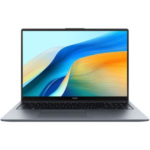 Huawei Matebook D16 (16"", Intel Core i5-12450H, 16 GB, 512 GB, NL), Notebook, Zilver