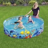 Bestway Kinderbad fixpool Zwembad - 183 x 38 cm vissen