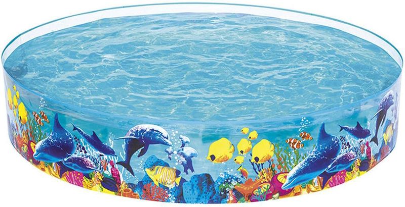 Bestway 55031 Runder Aufblasbarer Pool