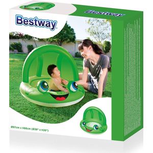 Bestway Babybad rond schaduw dieren 97