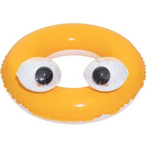 Zwemring met grote ogen, diameter 61 cm, 3 verschillende kleuren