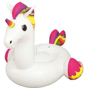 Supersized - Unicorn Ride-On - Opblaasbaar Waterspeelgoed - 224 cm - Vinyl