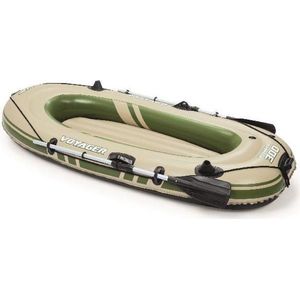 Bestway - 2-Persoons opblaasbare raft boot set - Hydro-Force Voyager 300 - 243x102x31cm