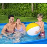 Bestway - 56404 Frame Pool Rechteck 300x201x66cm Stahlrohrbecken Schwimmbecken