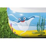 Bestway Mit Markise Quadratischer Aufblasbarer Pool 147x147x122 Cm