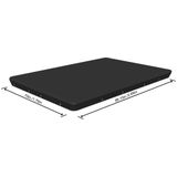 Bestway - 58442 Flowclear PVC-Abdeckplane schwarz für 282 x 196 cm Power Steel Pools