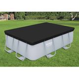 Bestway - 58442 Flowclear PVC-Abdeckplane schwarz für 282 x 196 cm Power Steel Pools