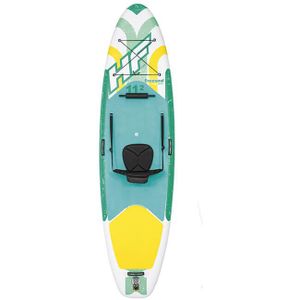 Sup board, kajak set & windsurf sup, paddle board, kano, inclusief pomp en peddel, opblaasbaar