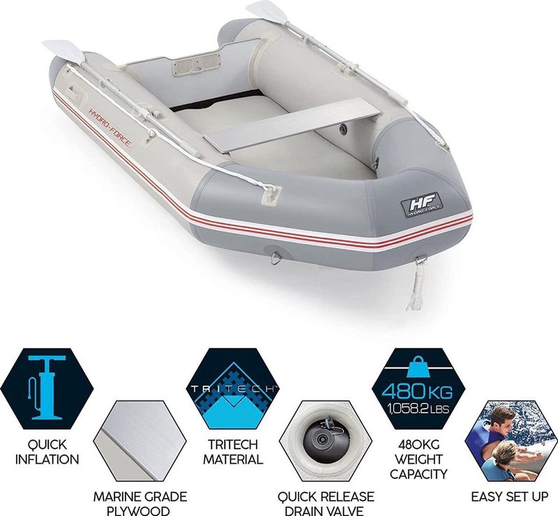 Bestway Caspian Pro Hydro-Force Opblaasboot