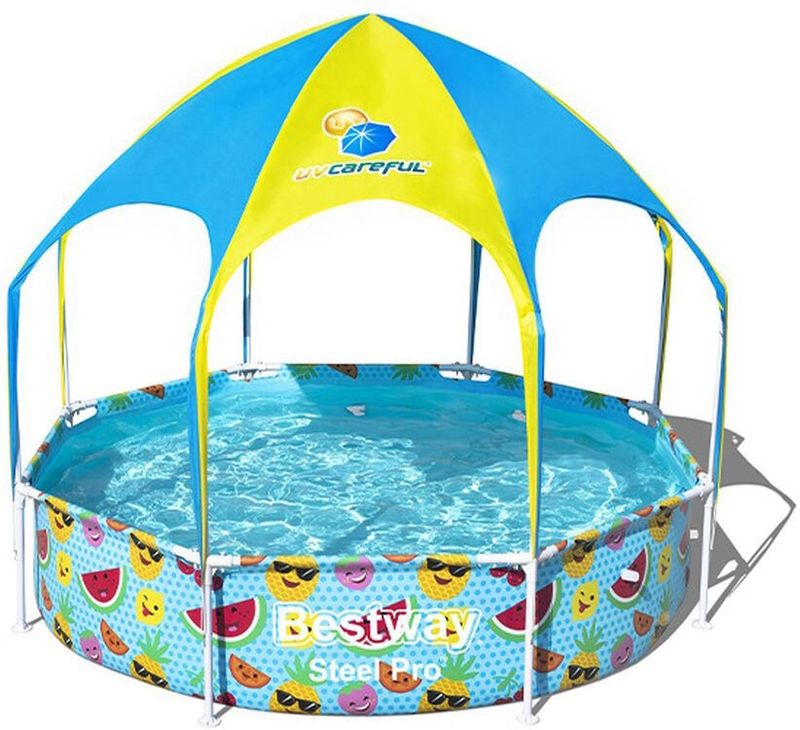 Kinderpool mit Dach 2,44m - Bestway