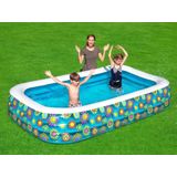 Bestway Kinderbad Flora Jumbopool 305 X 183 X 56 cm Bloemen