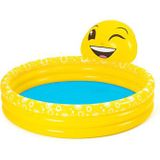 Bestway 3-Rings Zwembad met Sproeier Summer Smiles, 165x144x69cm