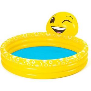 Bestway 3-Rings Zwembad met Sproeier Summer Smiles, 165x144x69cm