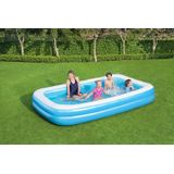Bestway 305x183x46 Cm Rechteckiges Aufblasbares Schwimmbad