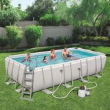 Bestway - Power Steel™ Pool Komplett-Set 549 x 274 x 122 cm rechteckig
