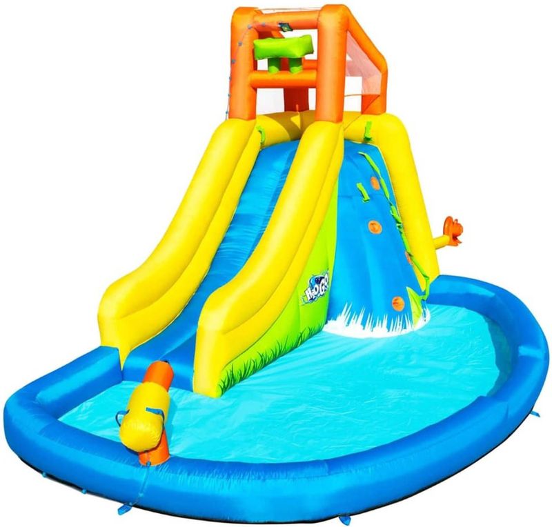 H2OGO!™ Wasserpark mit Dauergebläse „Mount Splashmore“ 5-10 Jahre 435 x 286 x 267 cm