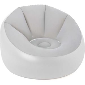 Gestreepte, opblaasbare fauteuil - BLAUW - - 55.00 Gestreepte, opblaasbare fauteuil - BLAUW - - 55.00
