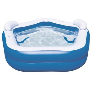 Bestway - Vijfhoekig Familiezwembad - Opblaasbaar - 213x207x69 cm