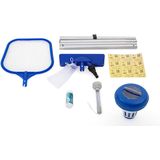 Bestway - Poolpflege Komplett Set Pool Zubehör Kescher Dosierschwimmer Thermometer
