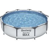 Bestway Zwembad Steel Pro MAX 56406 - FrameLink Systeem - Eenvoudig op te Zetten - 305 x 76 cm