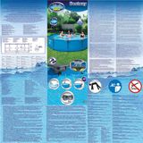 Bestway 56406 Steel Pro Max Ø305x76cm Runder Rohrpool Ohne Filter/reinigung