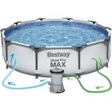 Zwembad Verwijderbaar Bestway Steel Pro Max (366 x 76 cm)