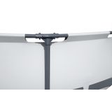 Bestway® Steel Pro MAX™ Frame Pool Set mit Filterpumpe Ø 366 x 76 cm, lichtgrau, rund