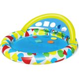 Bestway Babybad Rond Lil' Splash & Learn 120 cm